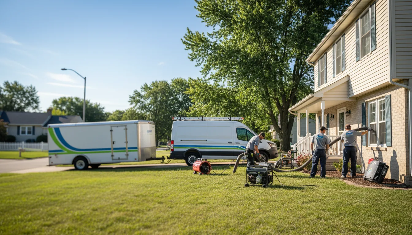 Flooded Basement Restoration And Cleanup With Repair in Perkinsville, NY near me